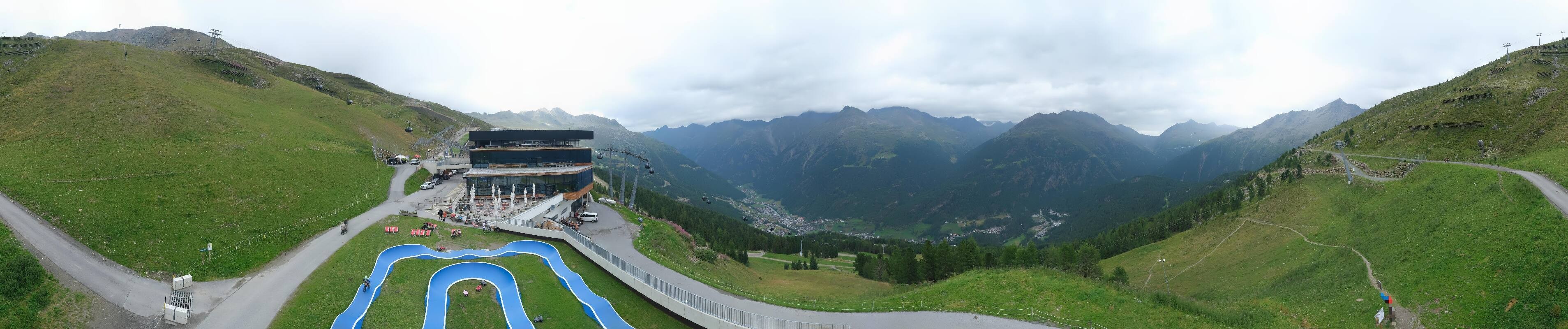 Archiv Foto Webcam Mittelstation Gaislachkogel