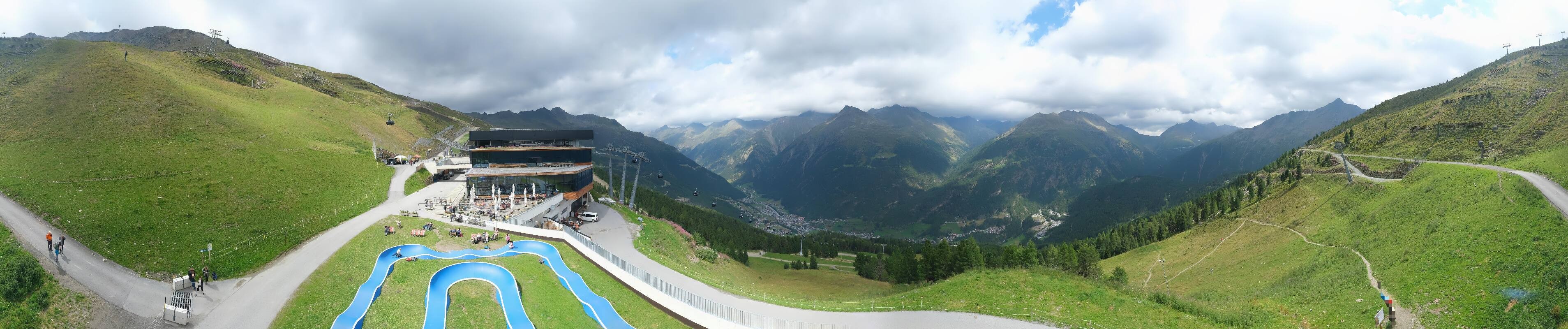 Archiv Foto Webcam Mittelstation Gaislachkogel
