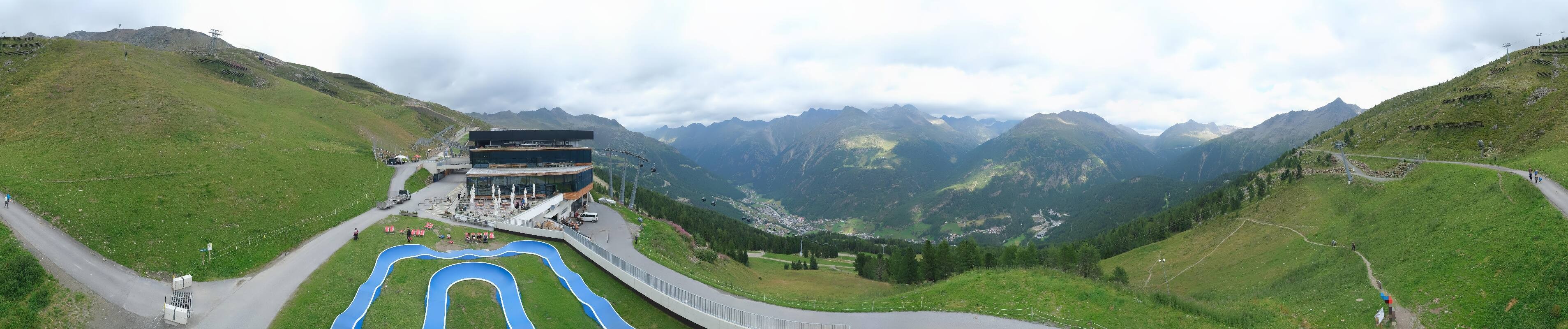Archiv Foto Webcam Mittelstation Gaislachkogel