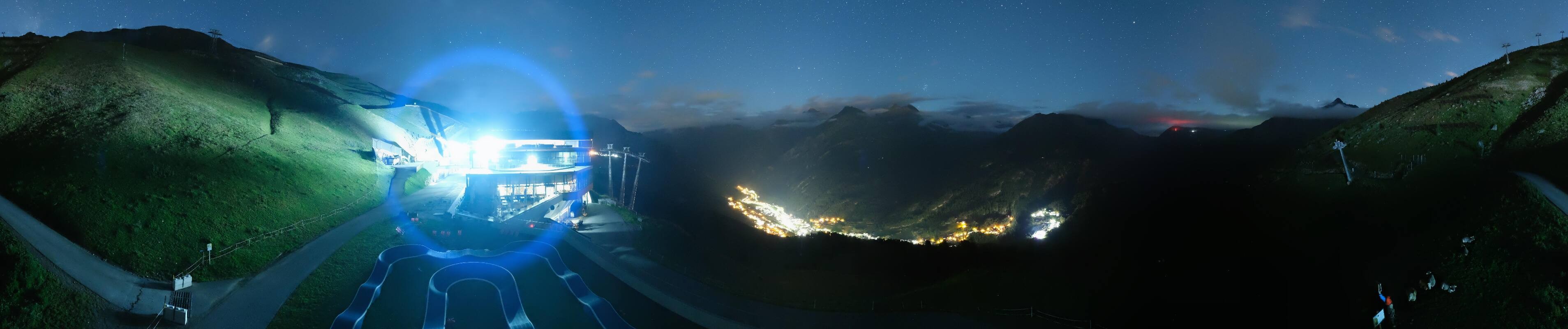 Archiv Foto Webcam Mittelstation Gaislachkogel