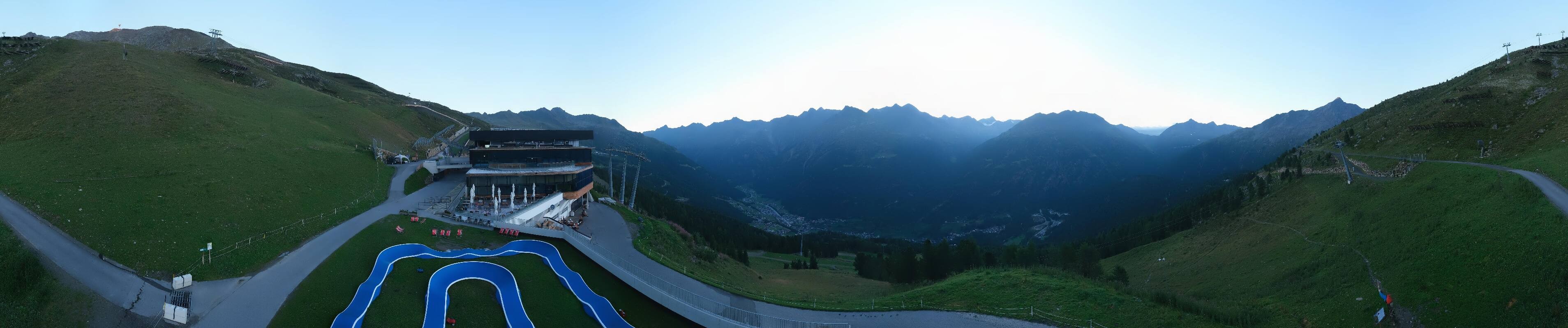 Archiv Foto Webcam Mittelstation Gaislachkogel