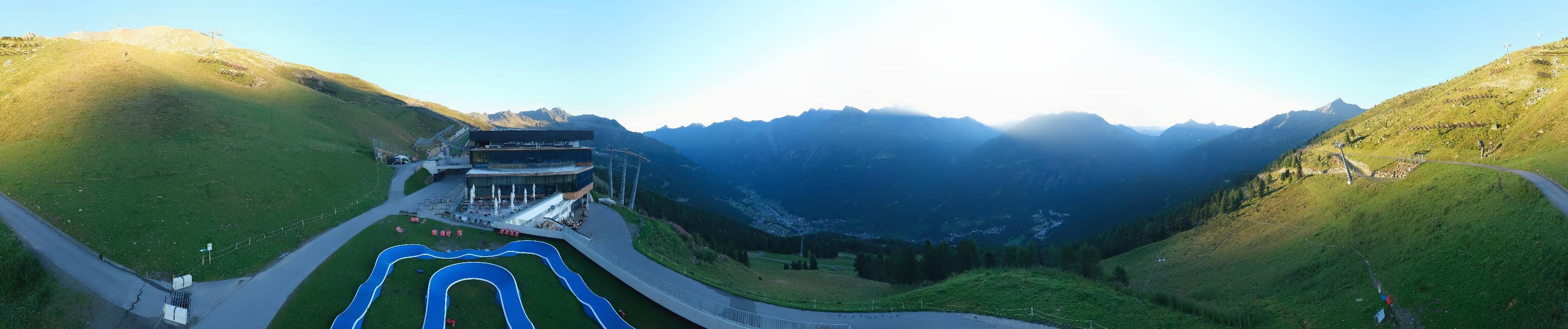 Archiv Foto Webcam Mittelstation Gaislachkogel