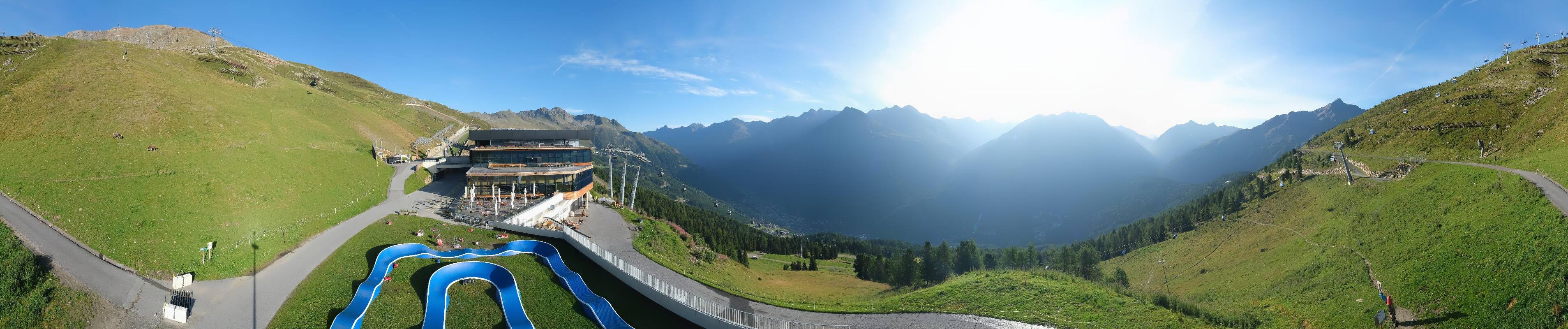 Archiv Foto Webcam Mittelstation Gaislachkogel