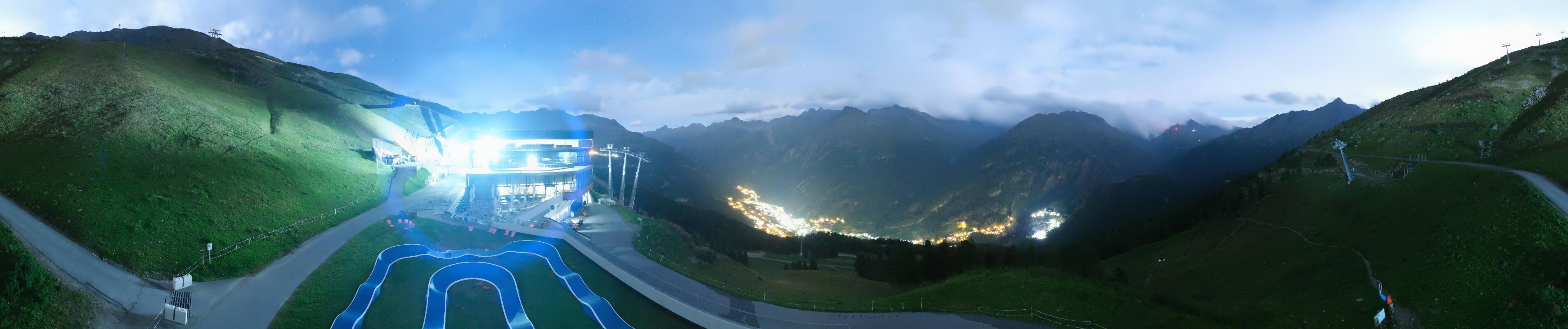 Archiv Foto Webcam Mittelstation Gaislachkogel