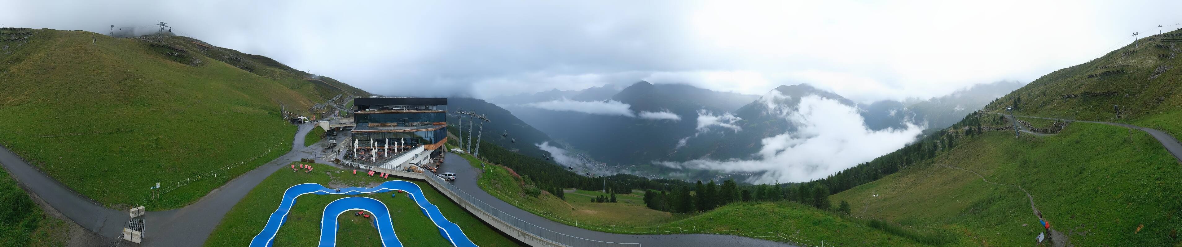 Archiv Foto Webcam Mittelstation Gaislachkogel