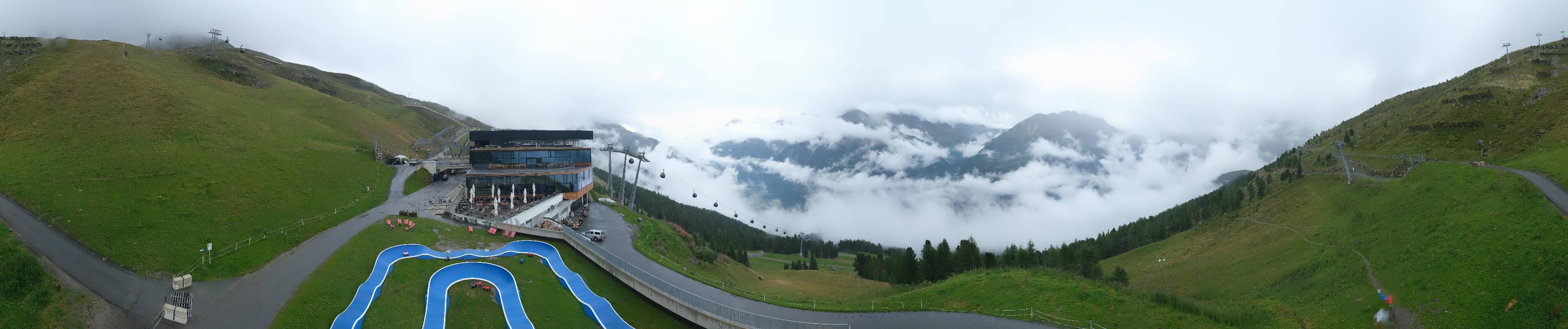 Archiv Foto Webcam Mittelstation Gaislachkogel
