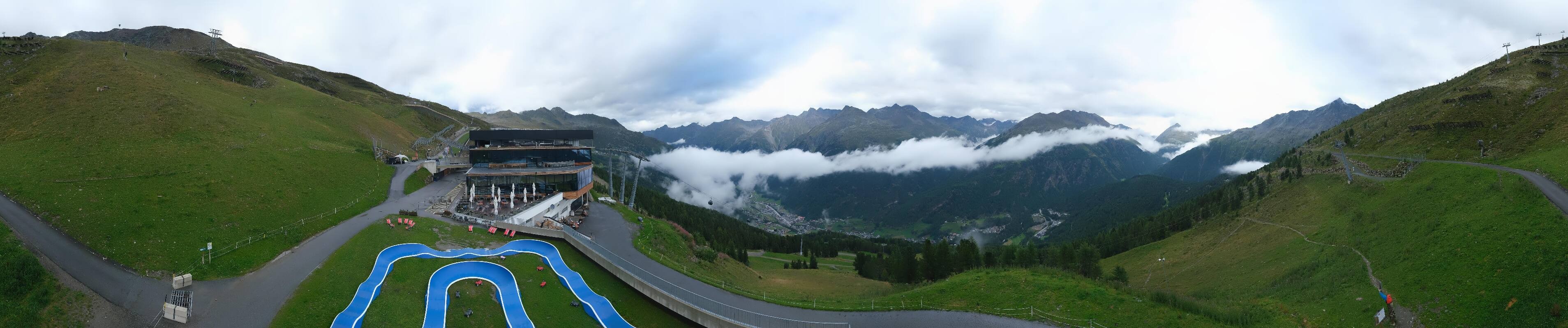 Archiv Foto Webcam Mittelstation Gaislachkogel