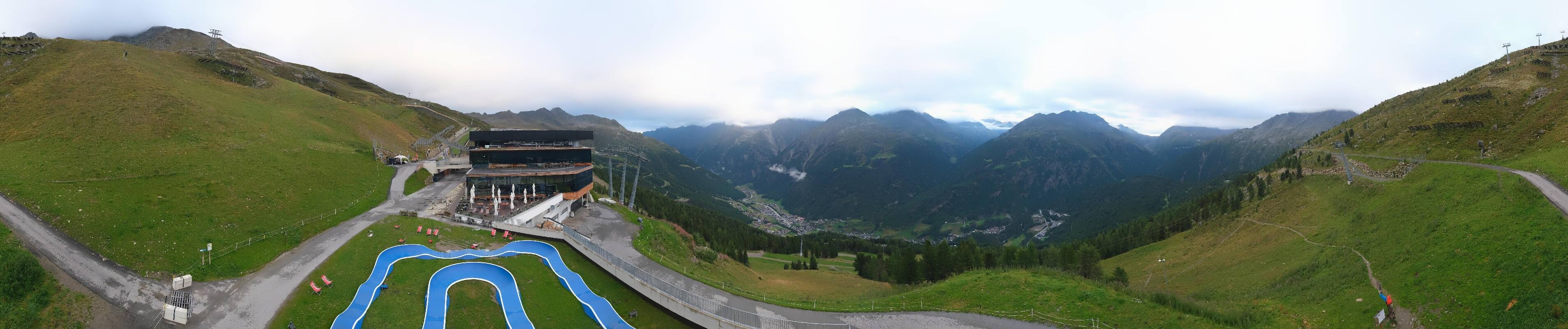 Archiv Foto Webcam Mittelstation Gaislachkogel