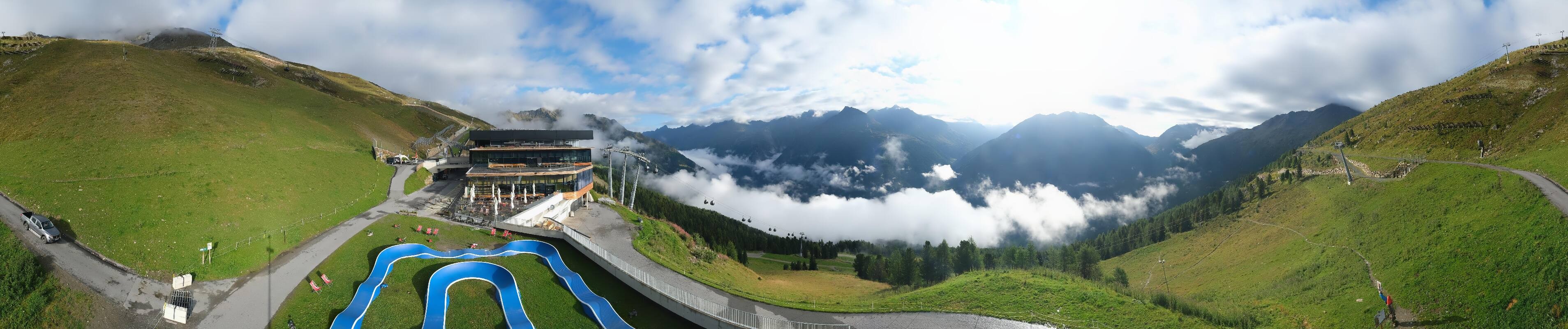 Archiv Foto Webcam Mittelstation Gaislachkogel