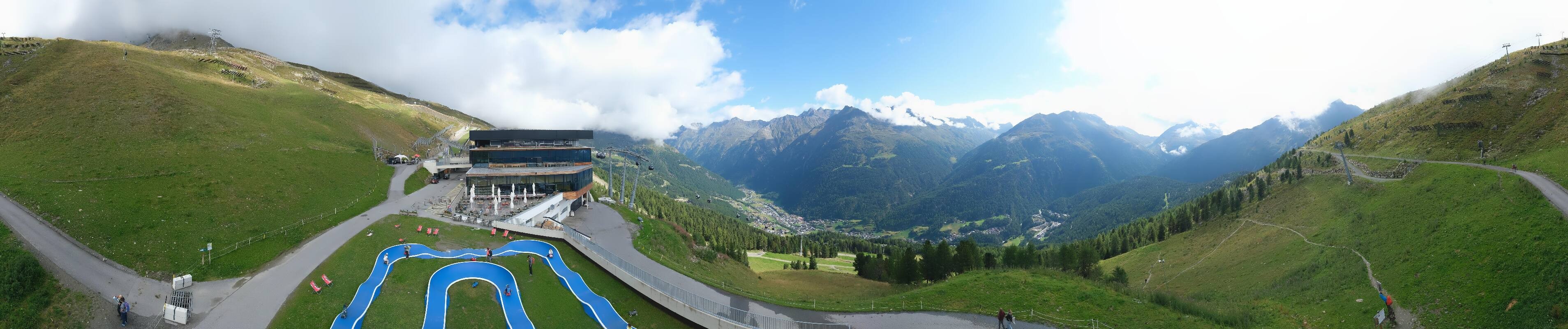 Archiv Foto Webcam Mittelstation Gaislachkogel