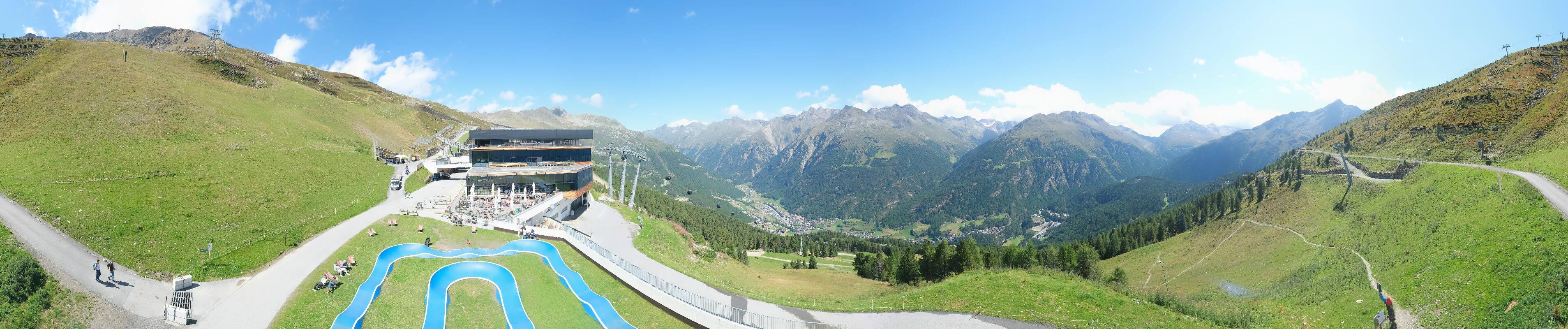 Archiv Foto Webcam Mittelstation Gaislachkogel
