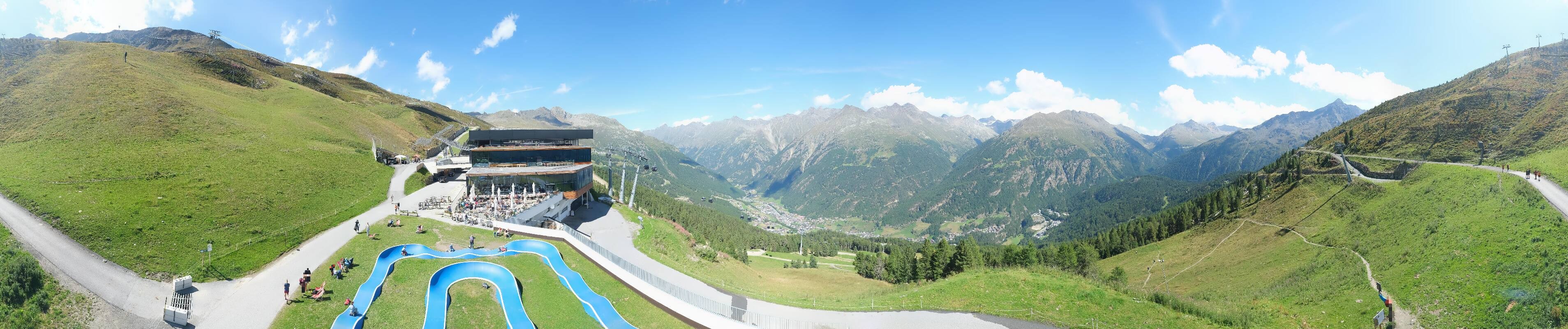 Archiv Foto Webcam Mittelstation Gaislachkogel