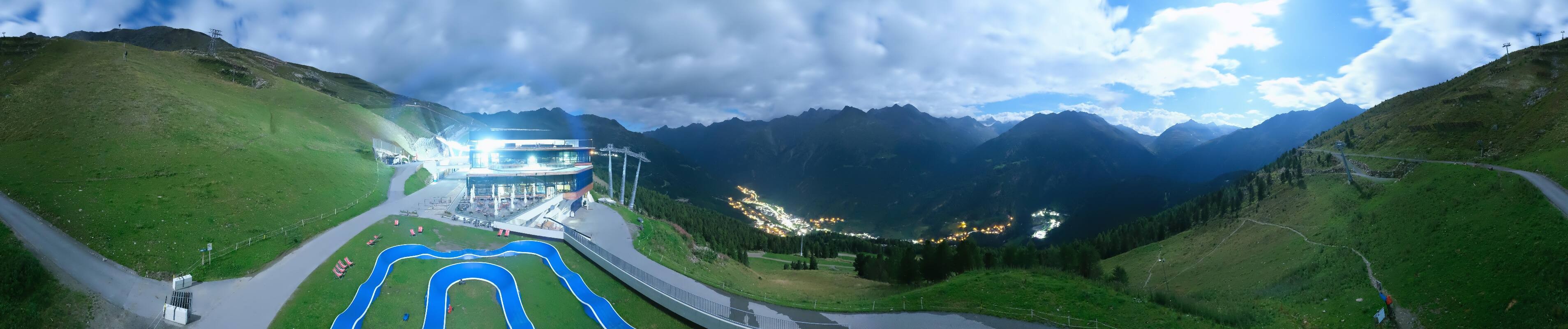 Archiv Foto Webcam Mittelstation Gaislachkogel