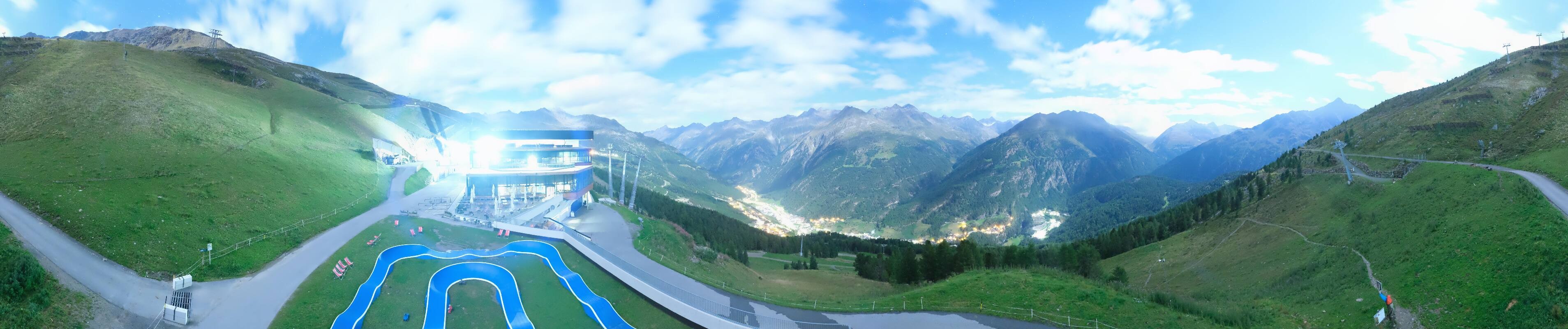 Archiv Foto Webcam Mittelstation Gaislachkogel
