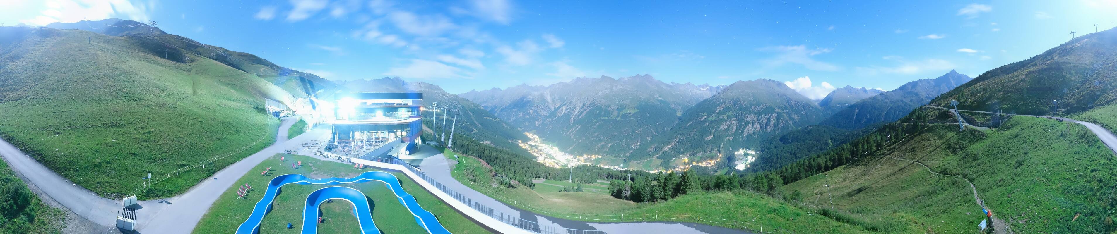 Archiv Foto Webcam Mittelstation Gaislachkogel