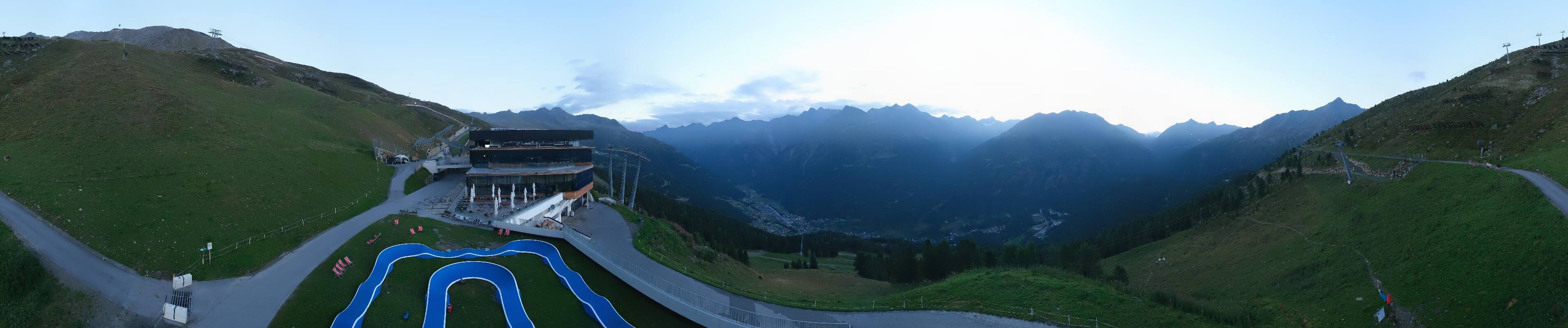 Archiv Foto Webcam Mittelstation Gaislachkogel
