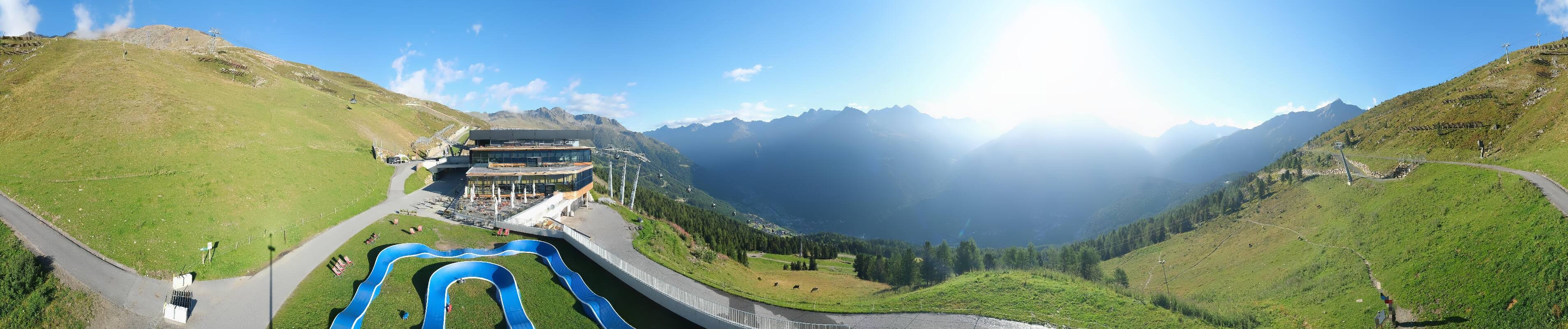 Archiv Foto Webcam Mittelstation Gaislachkogel