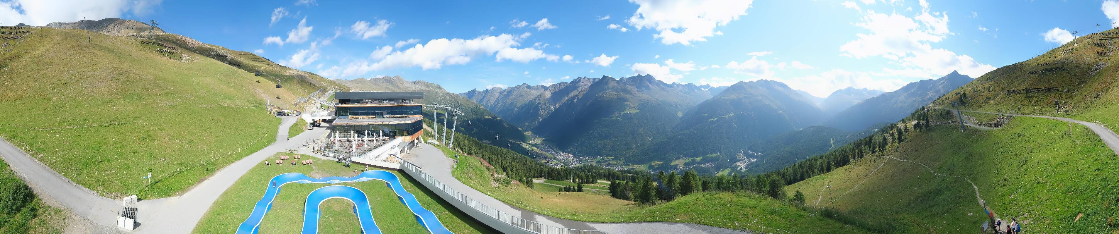 Archiv Foto Webcam Mittelstation Gaislachkogel