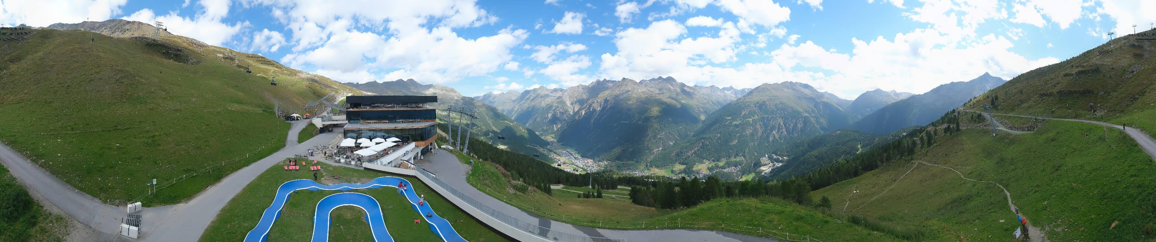 Archiv Foto Webcam Mittelstation Gaislachkogel