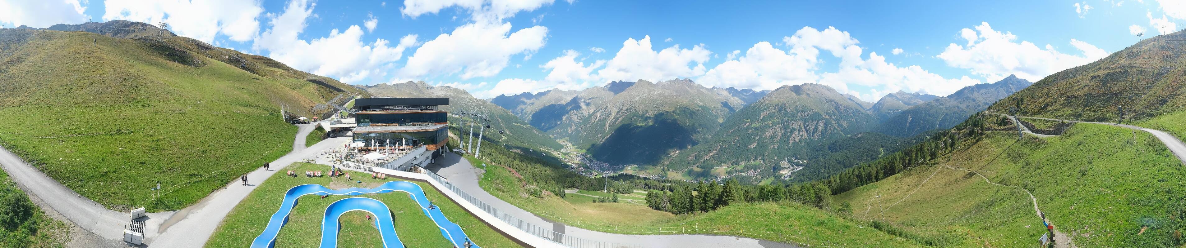 Archiv Foto Webcam Mittelstation Gaislachkogel