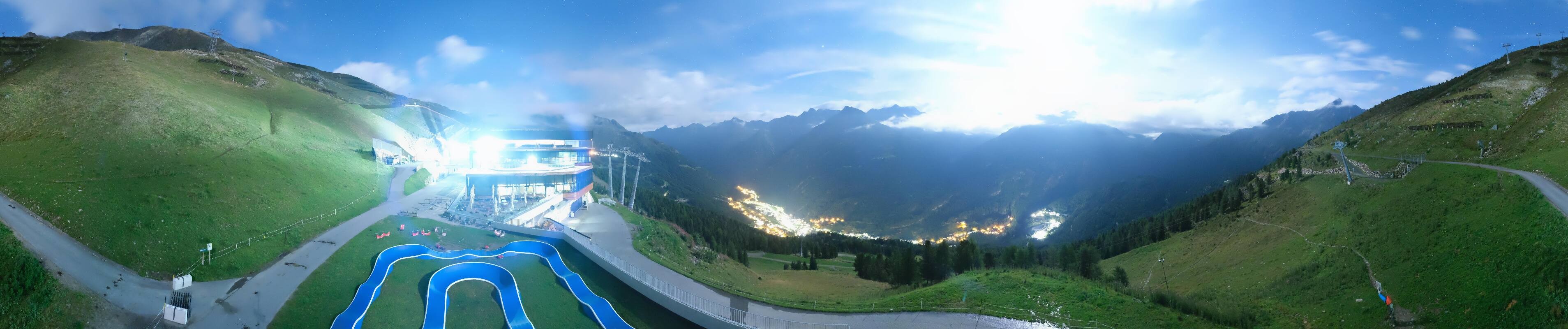 Archiv Foto Webcam Mittelstation Gaislachkogel