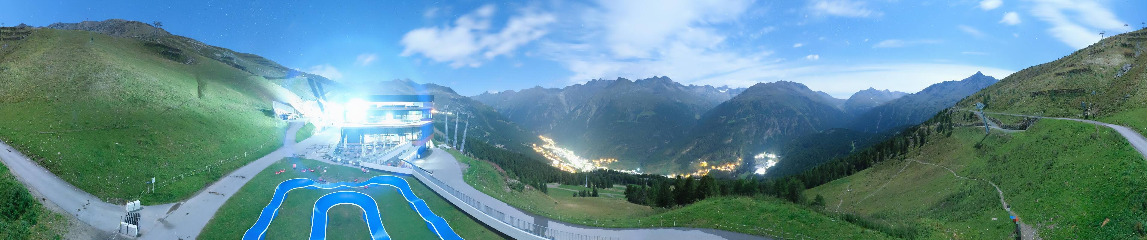 Archiv Foto Webcam Mittelstation Gaislachkogel