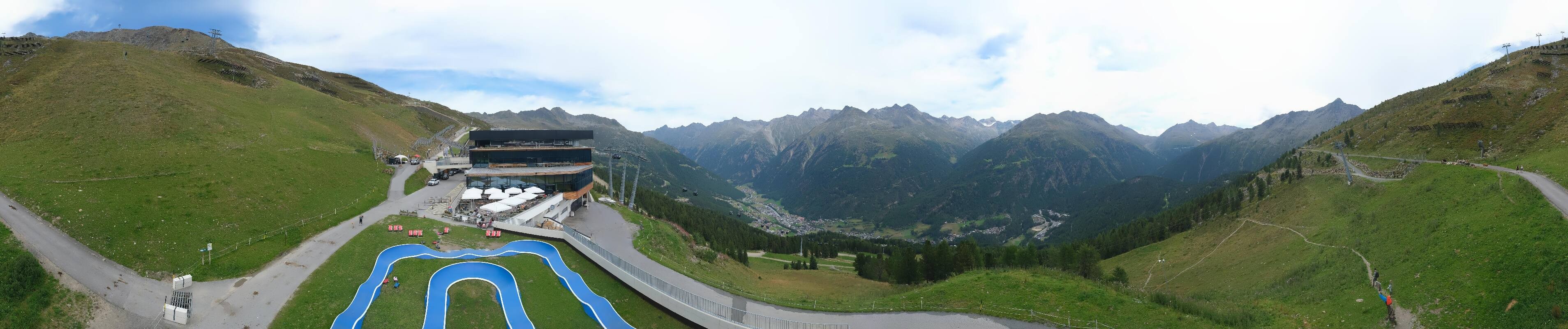 Archiv Foto Webcam Mittelstation Gaislachkogel