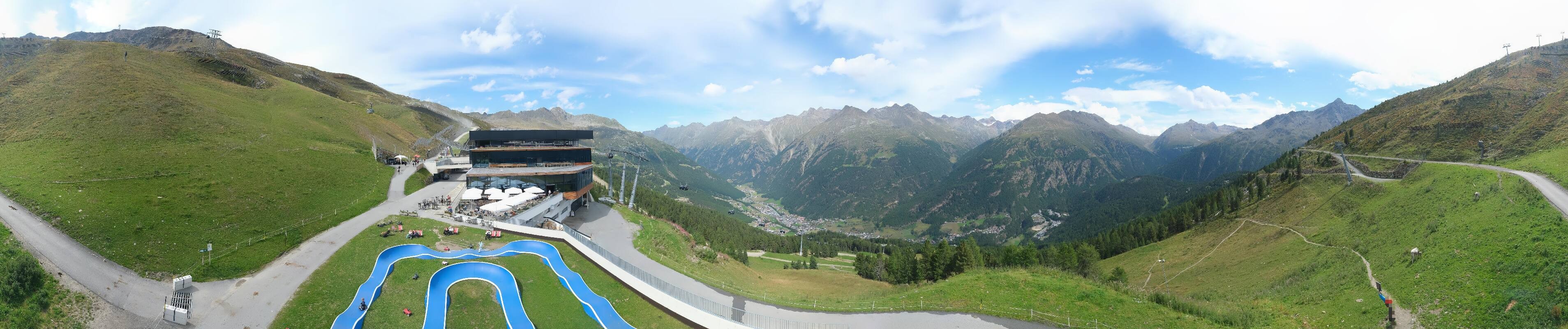 Archiv Foto Webcam Mittelstation Gaislachkogel