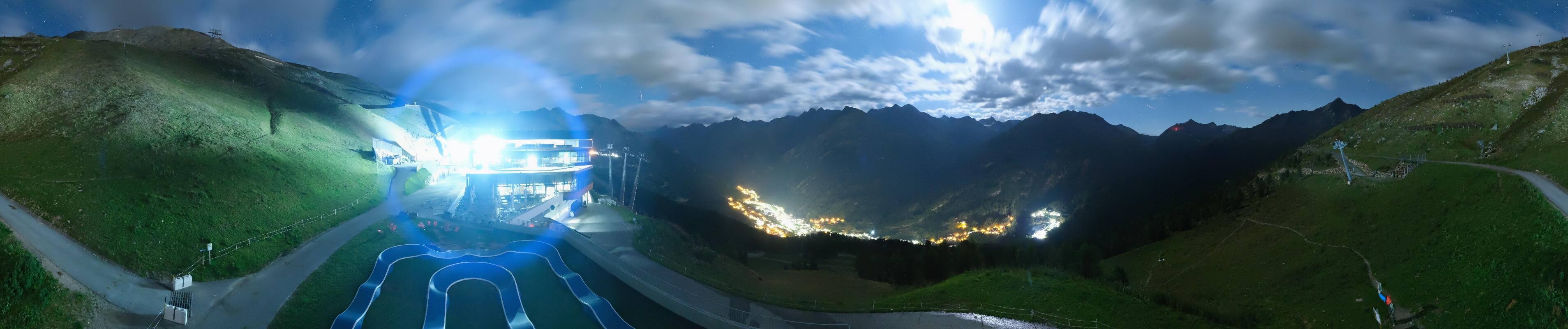 Archiv Foto Webcam Mittelstation Gaislachkogel