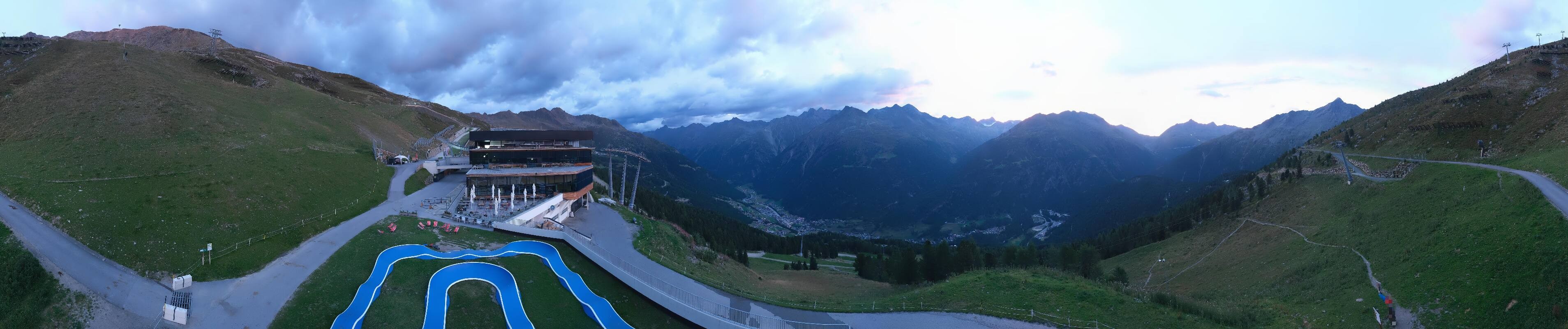 Archiv Foto Webcam Mittelstation Gaislachkogel
