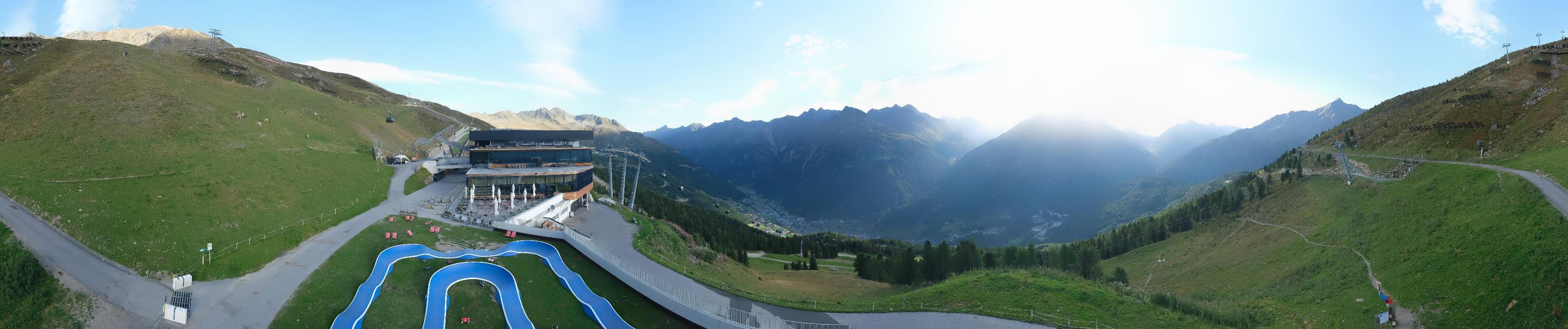 Archiv Foto Webcam Mittelstation Gaislachkogel