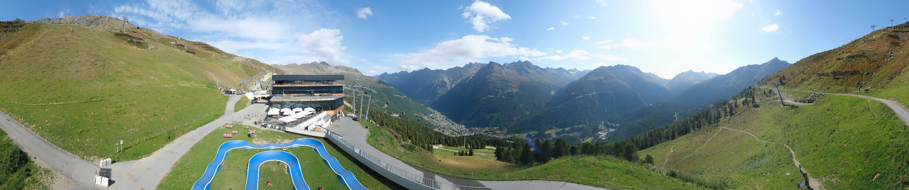 Archiv Foto Webcam Mittelstation Gaislachkogel