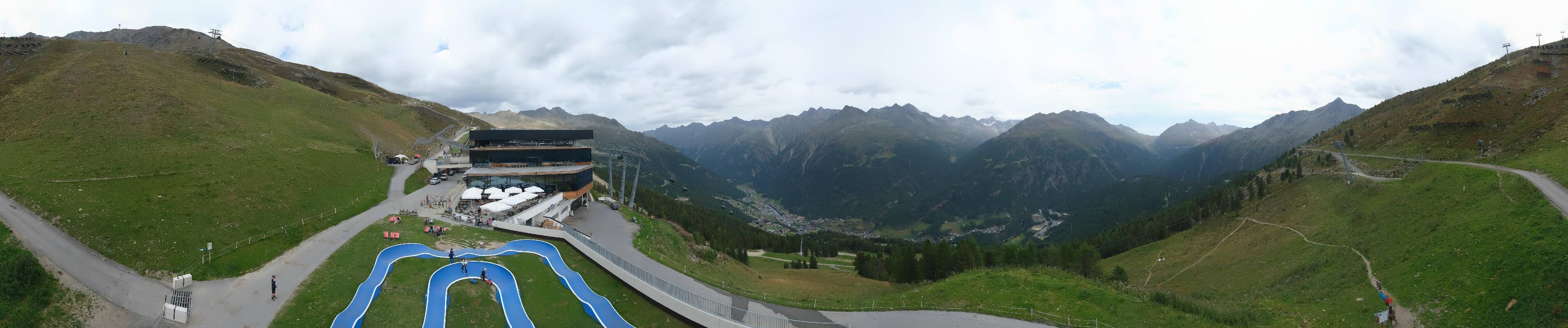 Archiv Foto Webcam Mittelstation Gaislachkogel