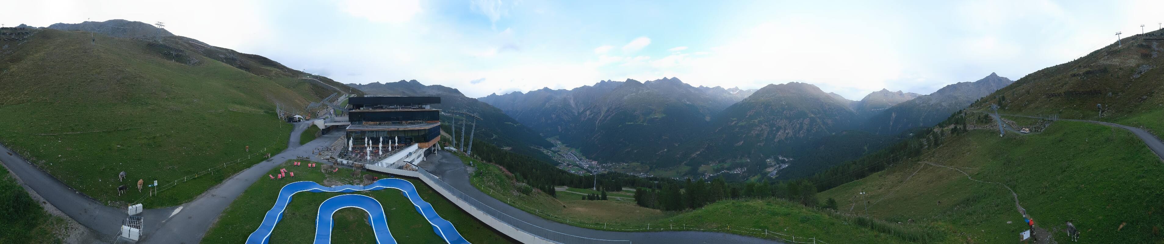 Archiv Foto Webcam Mittelstation Gaislachkogel