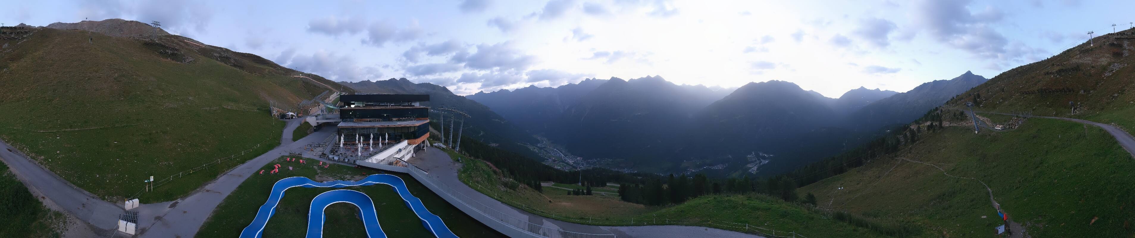 Archiv Foto Webcam Mittelstation Gaislachkogel