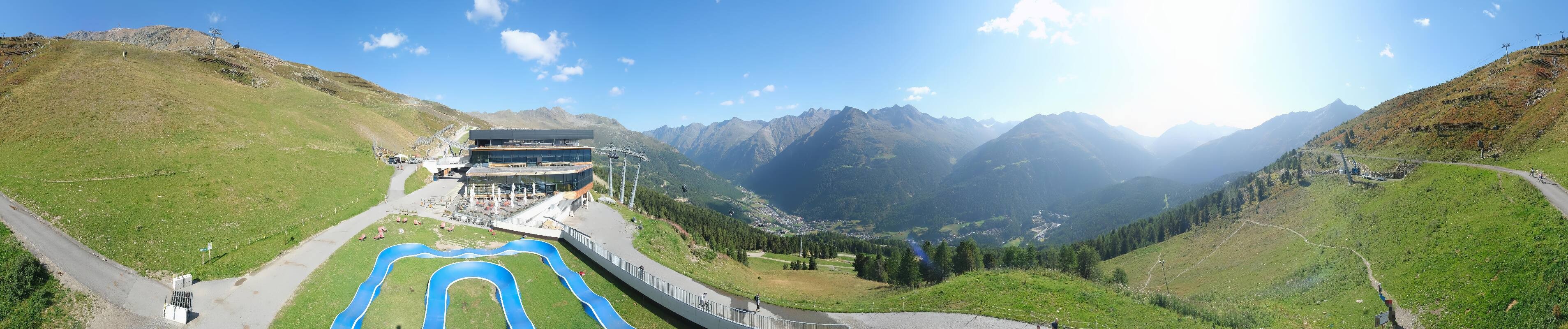 Archiv Foto Webcam Mittelstation Gaislachkogel