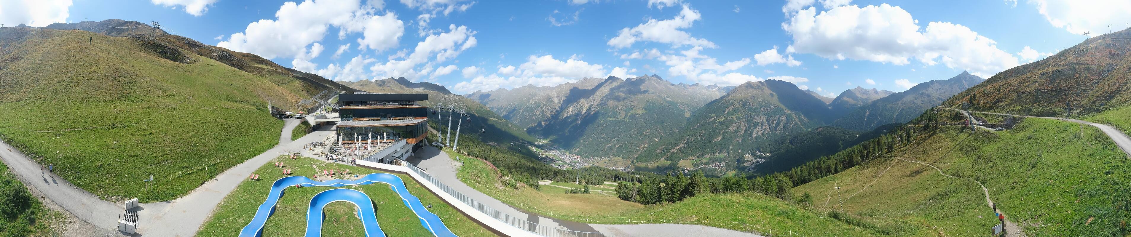 Archiv Foto Webcam Mittelstation Gaislachkogel