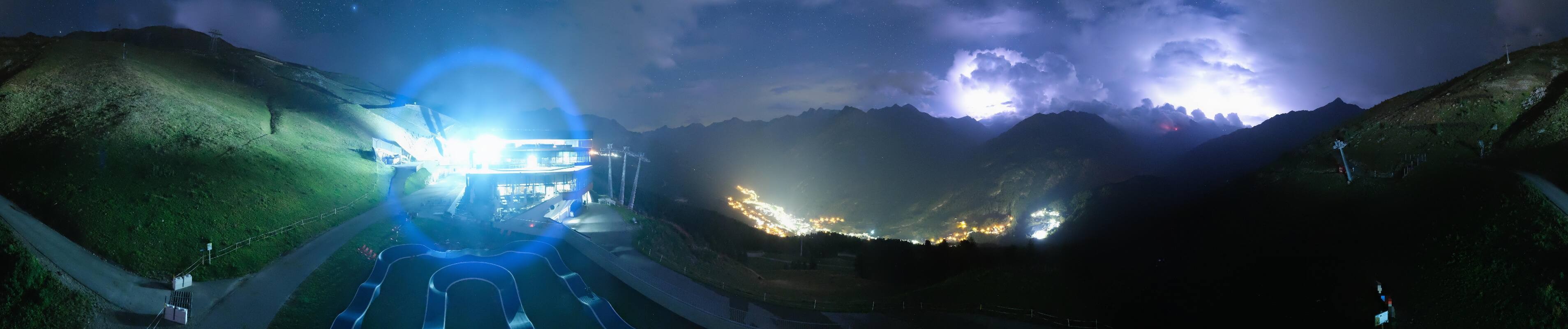 Archiv Foto Webcam Mittelstation Gaislachkogel