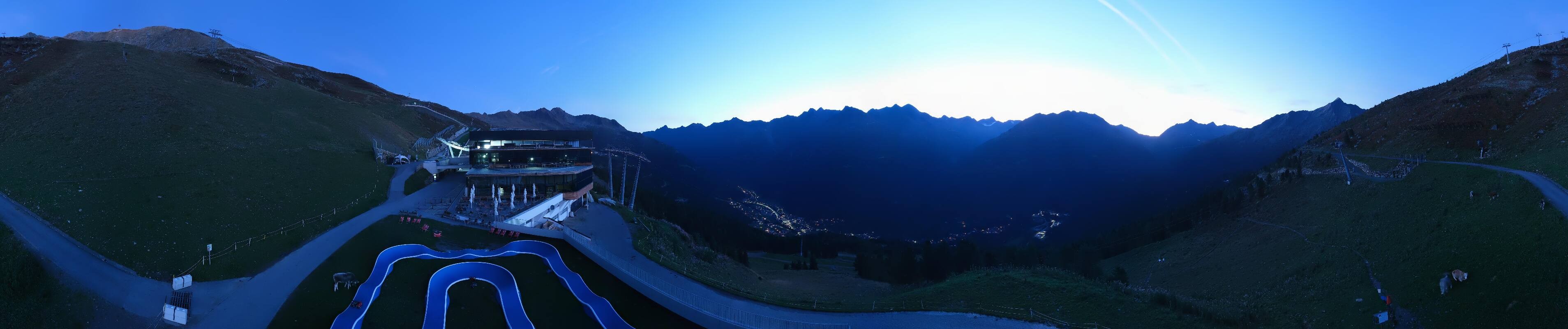 Archiv Foto Webcam Mittelstation Gaislachkogel