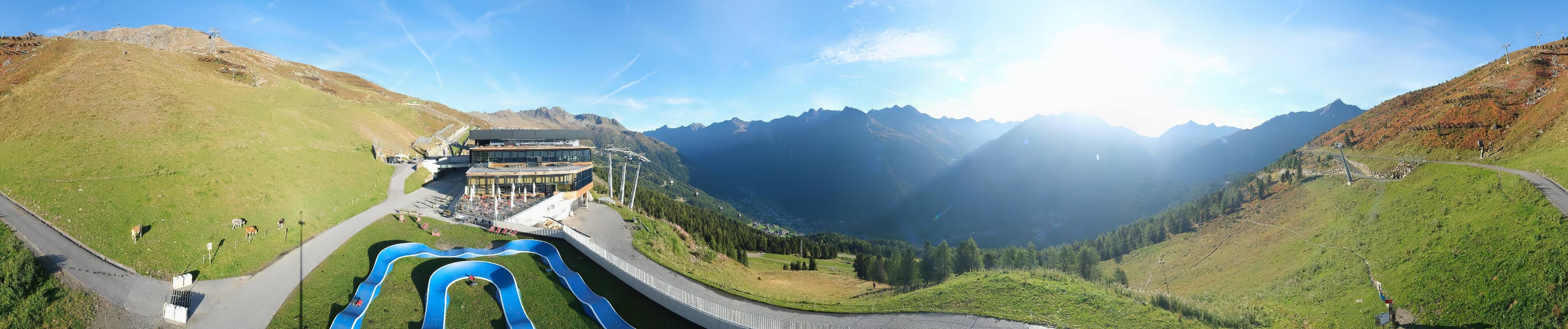 Archiv Foto Webcam Mittelstation Gaislachkogel