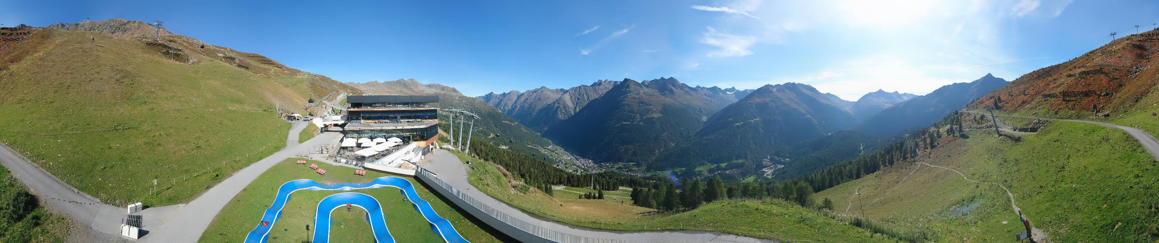Archiv Foto Webcam Mittelstation Gaislachkogel