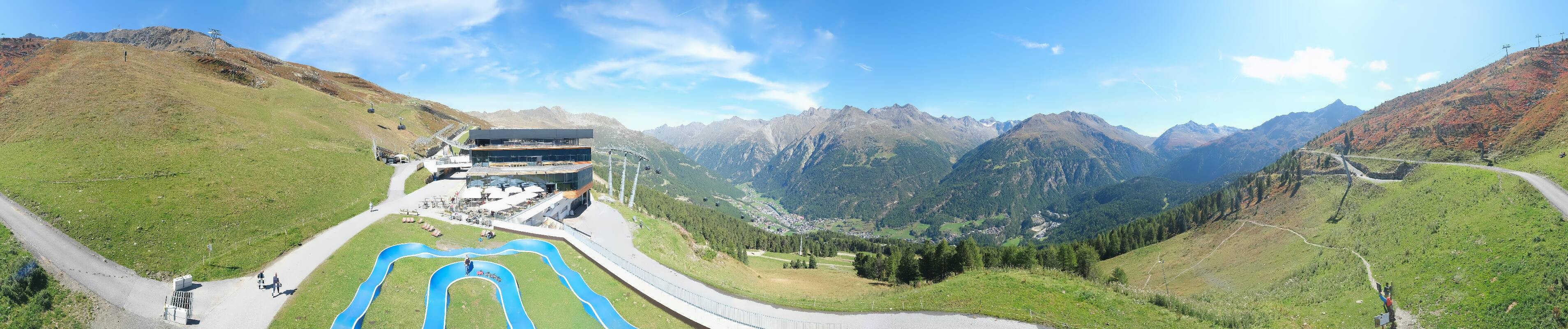 Archiv Foto Webcam Mittelstation Gaislachkogel