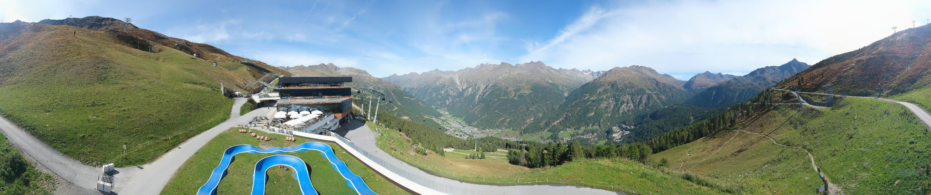Archiv Foto Webcam Mittelstation Gaislachkogel