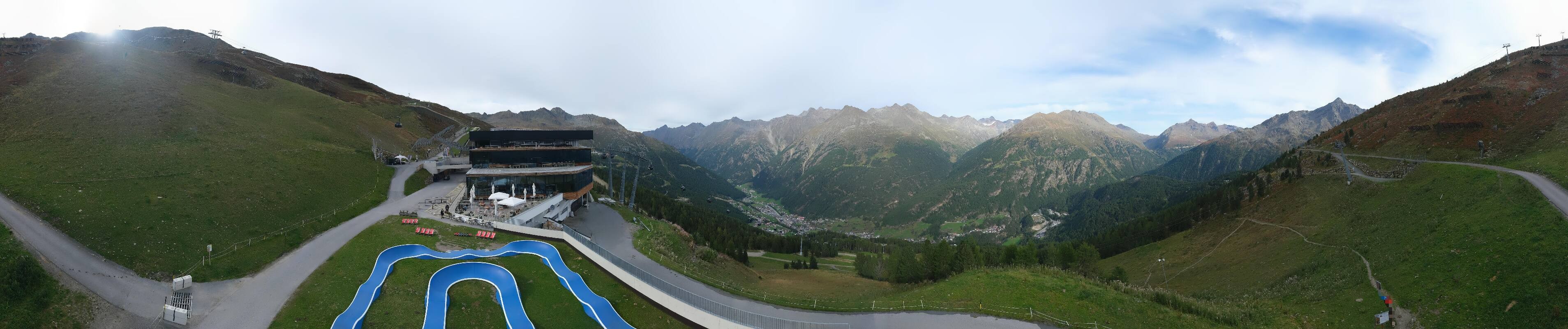 Archiv Foto Webcam Mittelstation Gaislachkogel