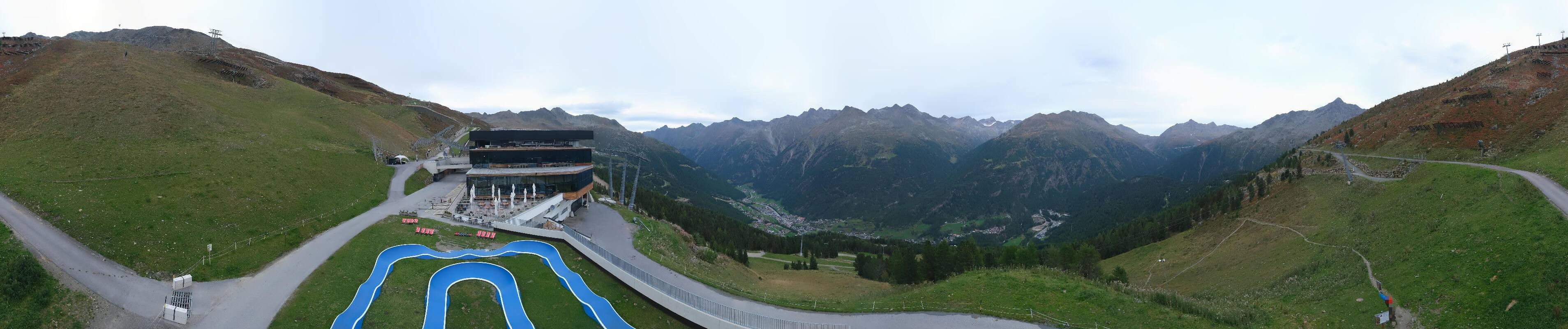 Archiv Foto Webcam Mittelstation Gaislachkogel