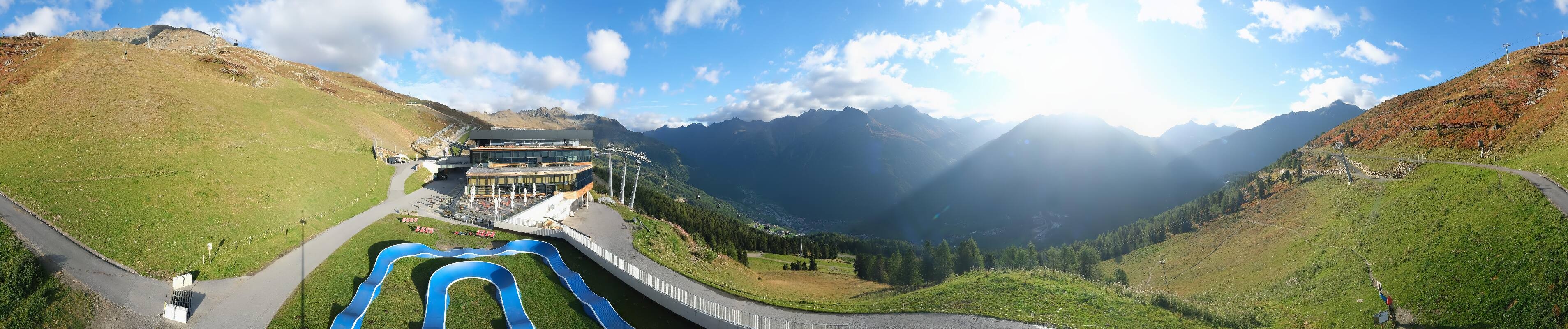 Archiv Foto Webcam Mittelstation Gaislachkogel