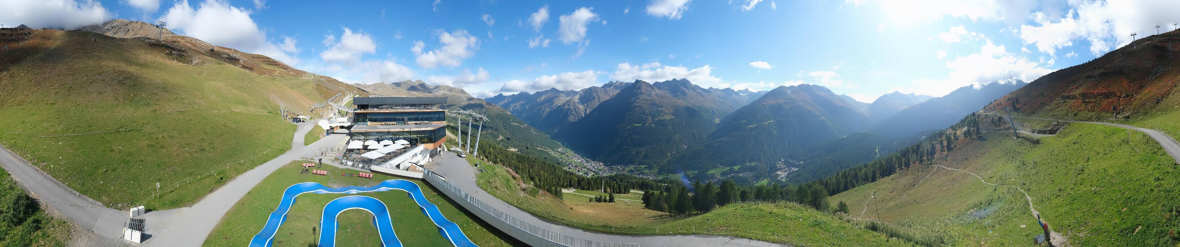 Archiv Foto Webcam Mittelstation Gaislachkogel