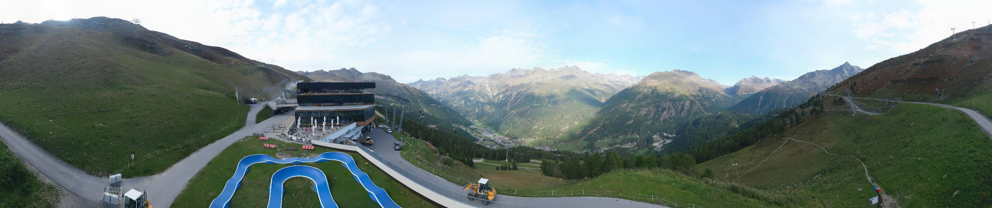 Archiv Foto Webcam Mittelstation Gaislachkogel