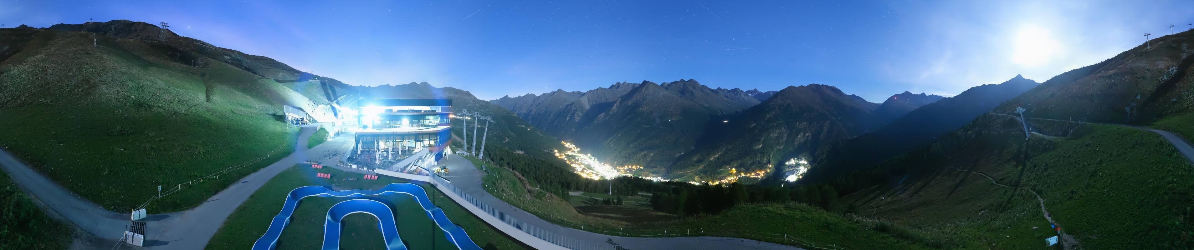 Archiv Foto Webcam Mittelstation Gaislachkogel