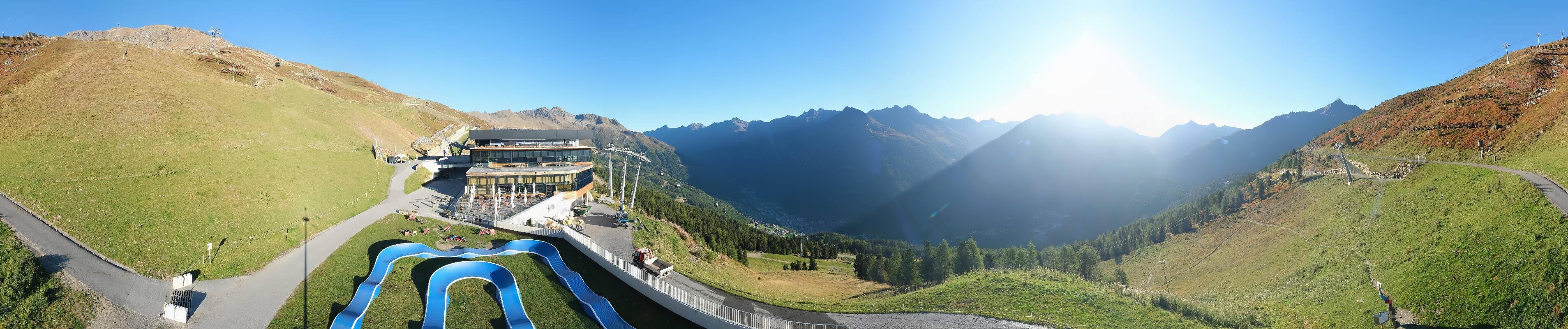 Archiv Foto Webcam Mittelstation Gaislachkogel